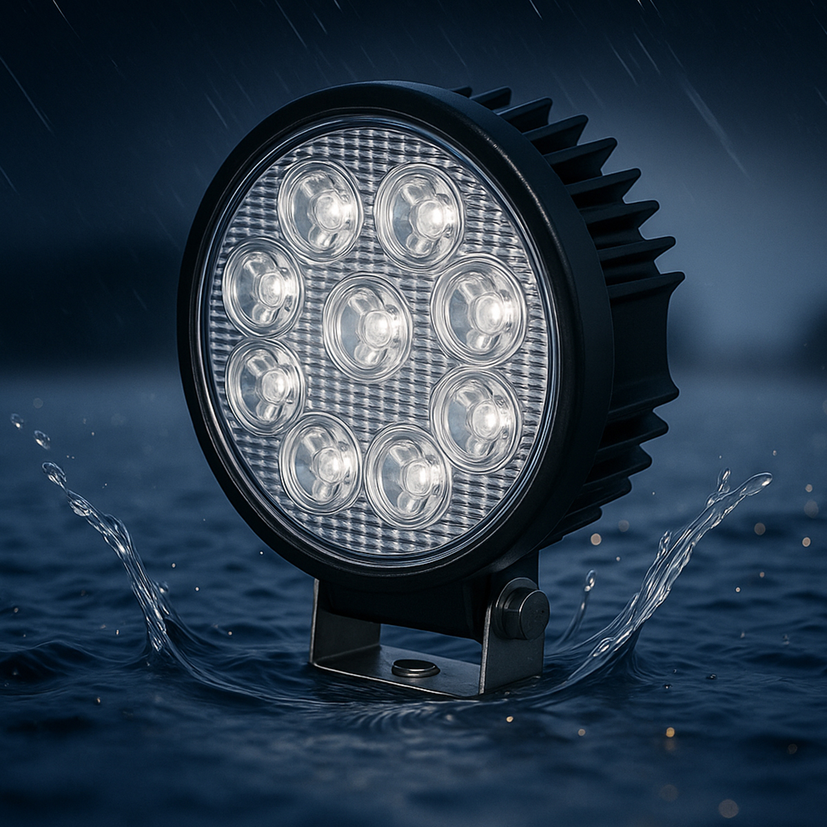 【2個セット】 LED ワークライト 作業灯 ライト 27W 12V 24V 兼用 防水 バイク 車 トラック フォグランプ バックランプ 補助灯 カスタム パーツ PZ175-2SET | ブランド登録なし | 08