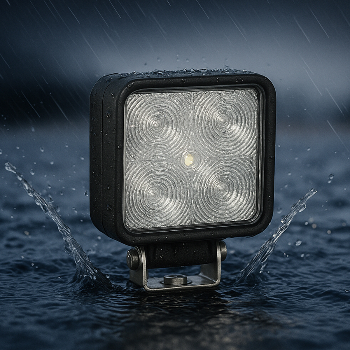 【2個セット】 LED ワークライト 照射120度 作業灯 ライト 15W 12V 24V 兼用 防水 バイク 車 トラック フォグランプ バックランプ 補助灯 PZ326-2SET | ブランド登録なし | 08