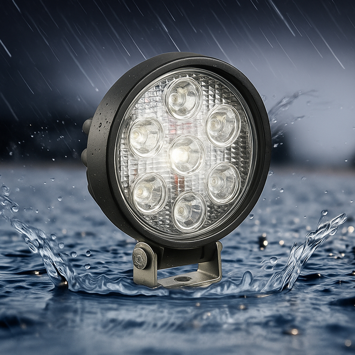 LED 作業灯 ワークライト 12/24V 18W 1350lm 10V-30V対応 防水 IP67 投光器 車 フォークリフト トラック バイク 路肩灯 船舶灯 集魚灯 デッキライト PZ329 | ブランド登録なし | 08