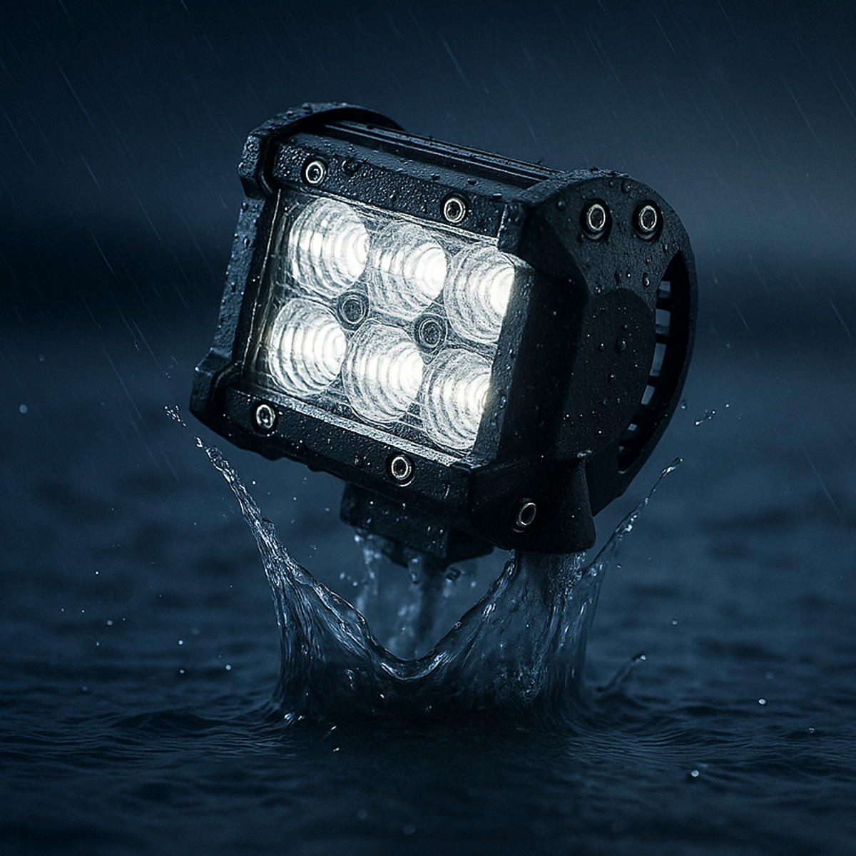 【2個セット】 LED ワークライト 照射60度 作業灯 ライト 18W 12V 24V 兼用 防水 バイク 車 トラック フォグランプ バックランプ 補助灯 PZ340-2SET | ブランド登録なし | 08