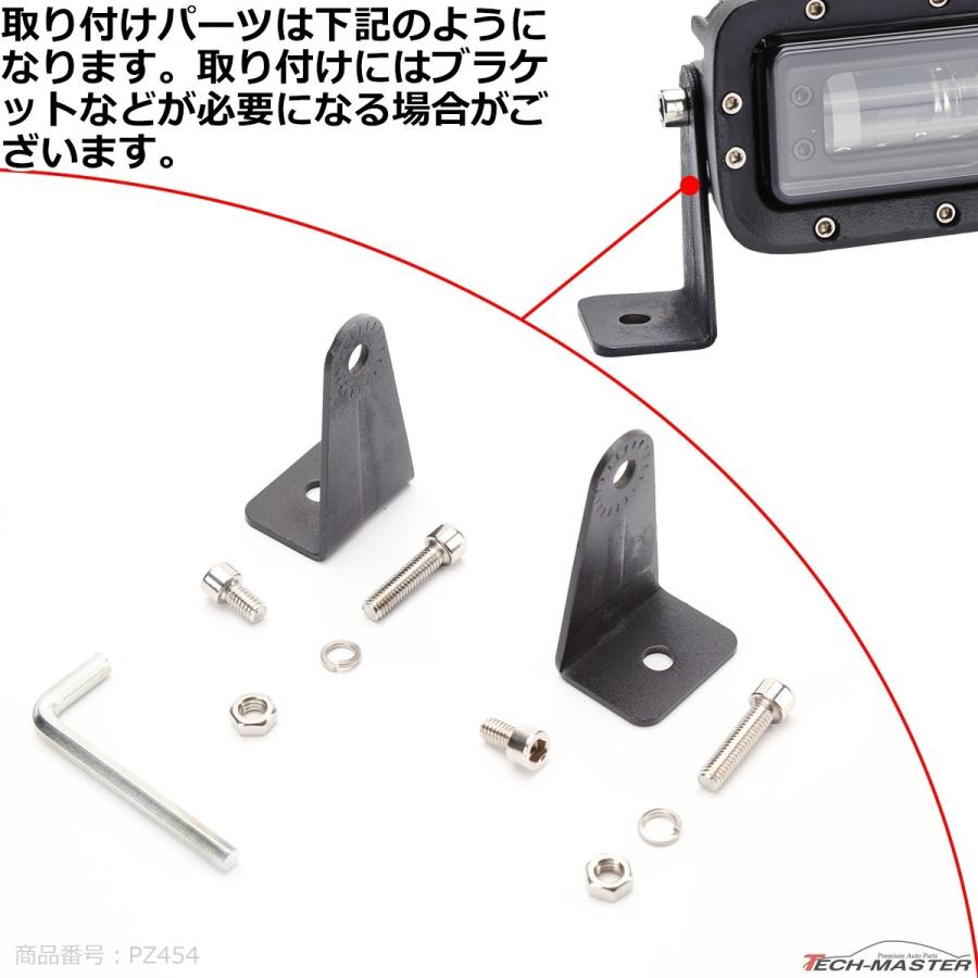 フォークリフト 警告灯 LED 進入禁止区域 ブルー ゾーン ビームライト 作業灯 12V-80V 1個 PZ454-B | ブランド登録なし | 03