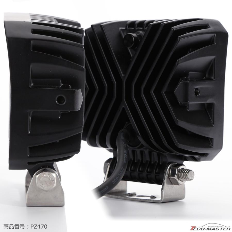 24W ミニLED投光器 作業灯 照射60度 DC12V/24V 屋外 防水 防災 フォグランプ 汎用 PZ470 | ブランド登録なし | 07