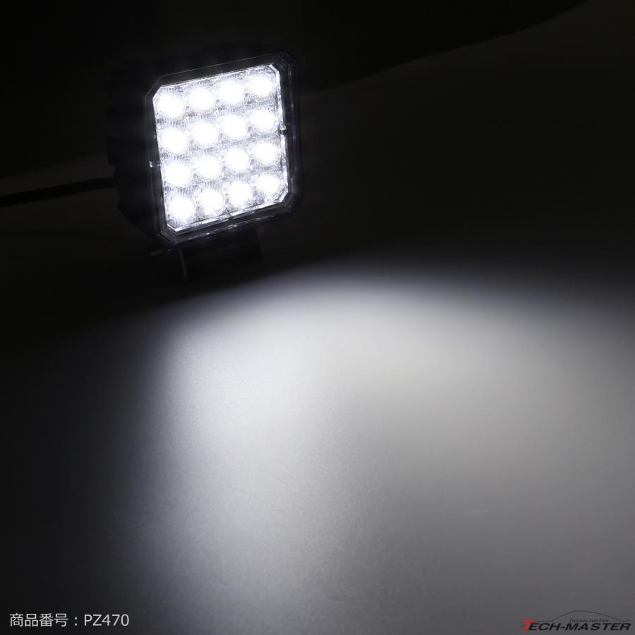 24W ミニLED投光器 作業灯 照射60度 DC12V/24V 屋外 防水 防災 フォグランプ 汎用 PZ470 | ブランド登録なし | 09