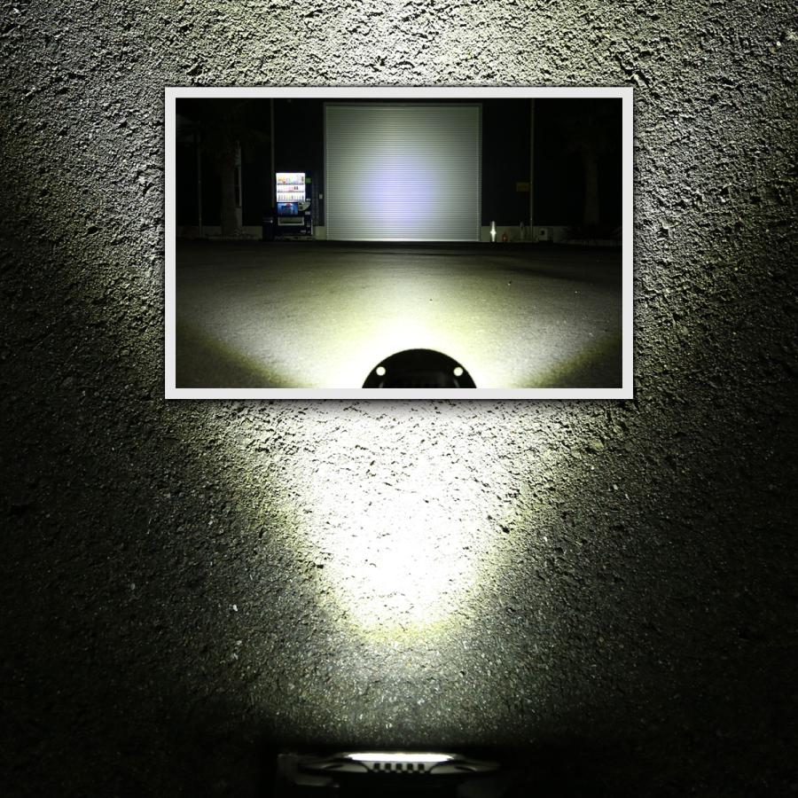 LED 48W ライトポッド 埋込型 フラッシュマウント フォグランプ バックランプ 防水IP67 12V 24V 作業灯 PZ538 | ブランド登録なし | 02