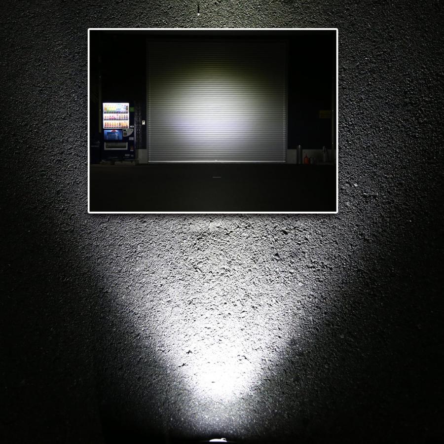 LED ワークライト 30W 6連プロジェクター スポットビーム 薄型 軽量 スクエア型 作業灯 補助灯 12V 24V 防水 バックランプにも PZ551 | ブランド登録なし | 02