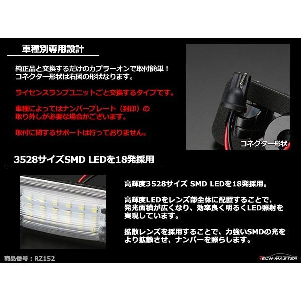 SUBARU LED ライセンスランプ ZC6 BRZ GJ GP XV インプレッサ