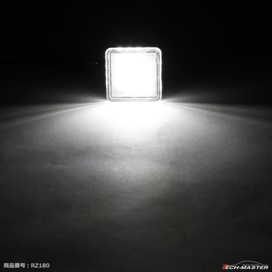 LEDライセンスランプ XK50系 タンドラ 2014- N300 タコマ 2016- ホワイト 車種別専用設計 ナンバー灯 RZ180｜tech｜06