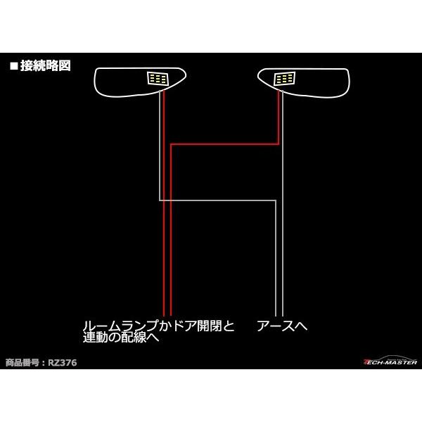 30系 アルファード ヴェルファイア セカンドステップ LED ウェルカムランプ RZ376 | アルファード | 02