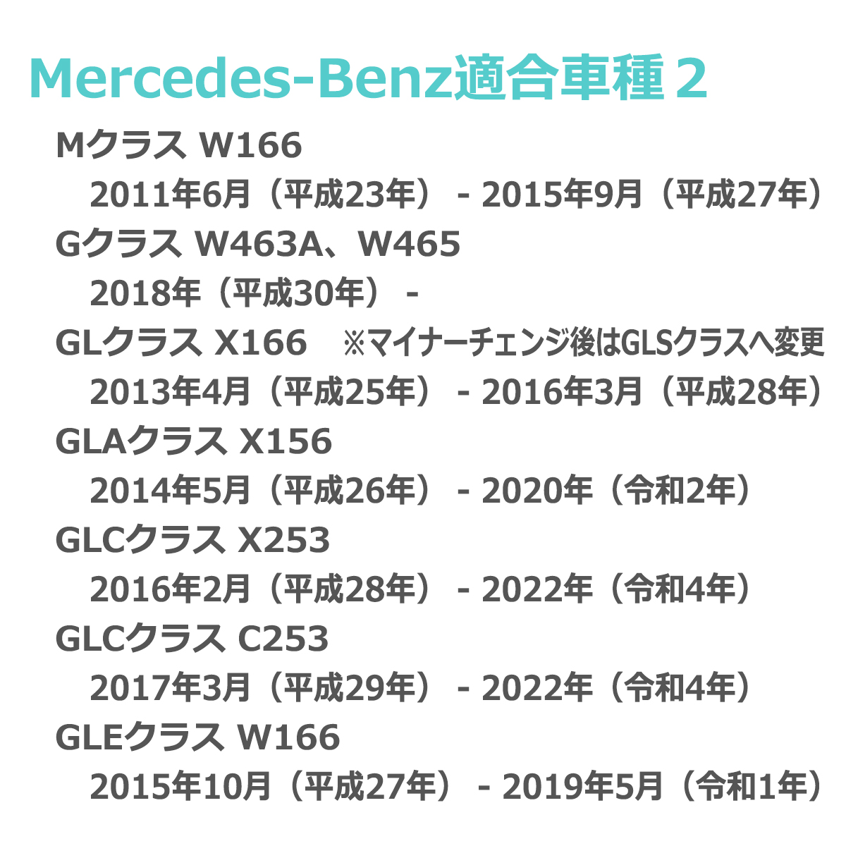 Mercedes-Benz LEDカーテシランプ W205 S205 W213 S213 N293