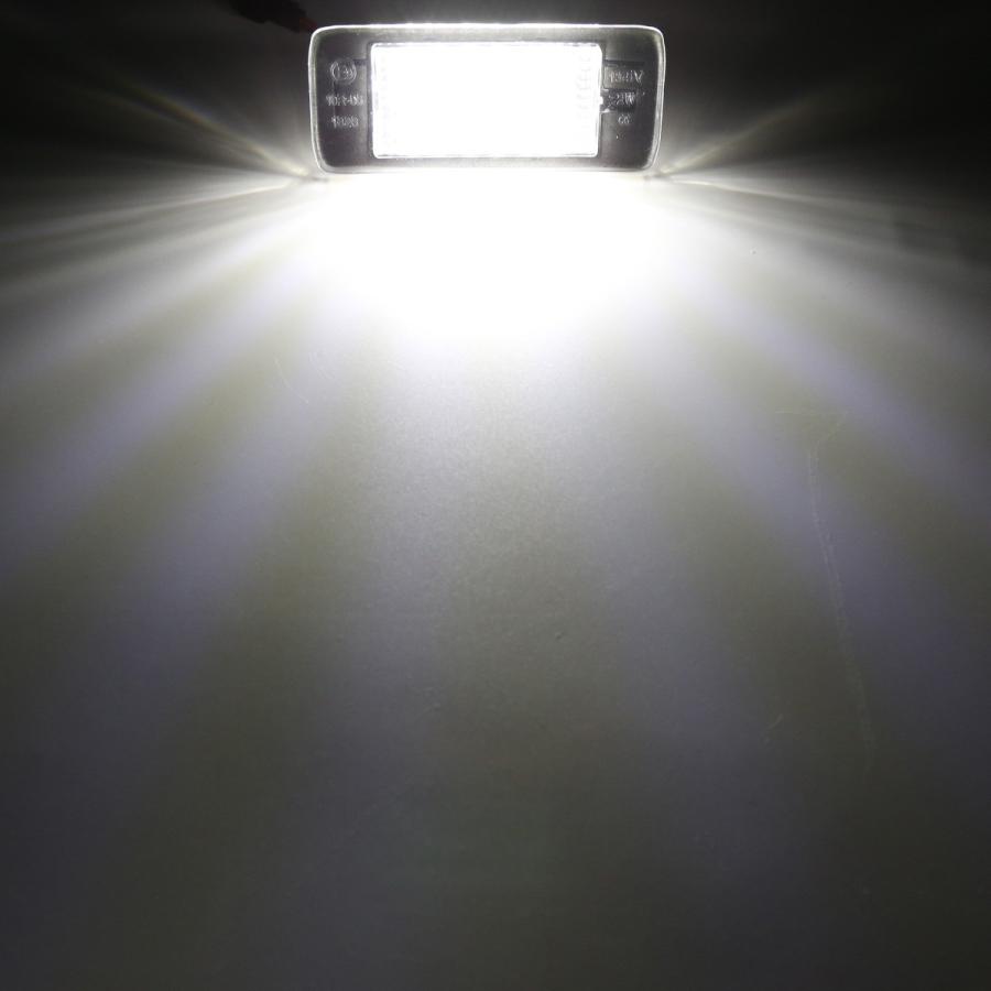 LED ライセンスランプ キャデラック エスカレード ESV EXT ATS 2015- ナンバー灯 6500K ホワイト キャンセラー付き RZ470｜tech｜03