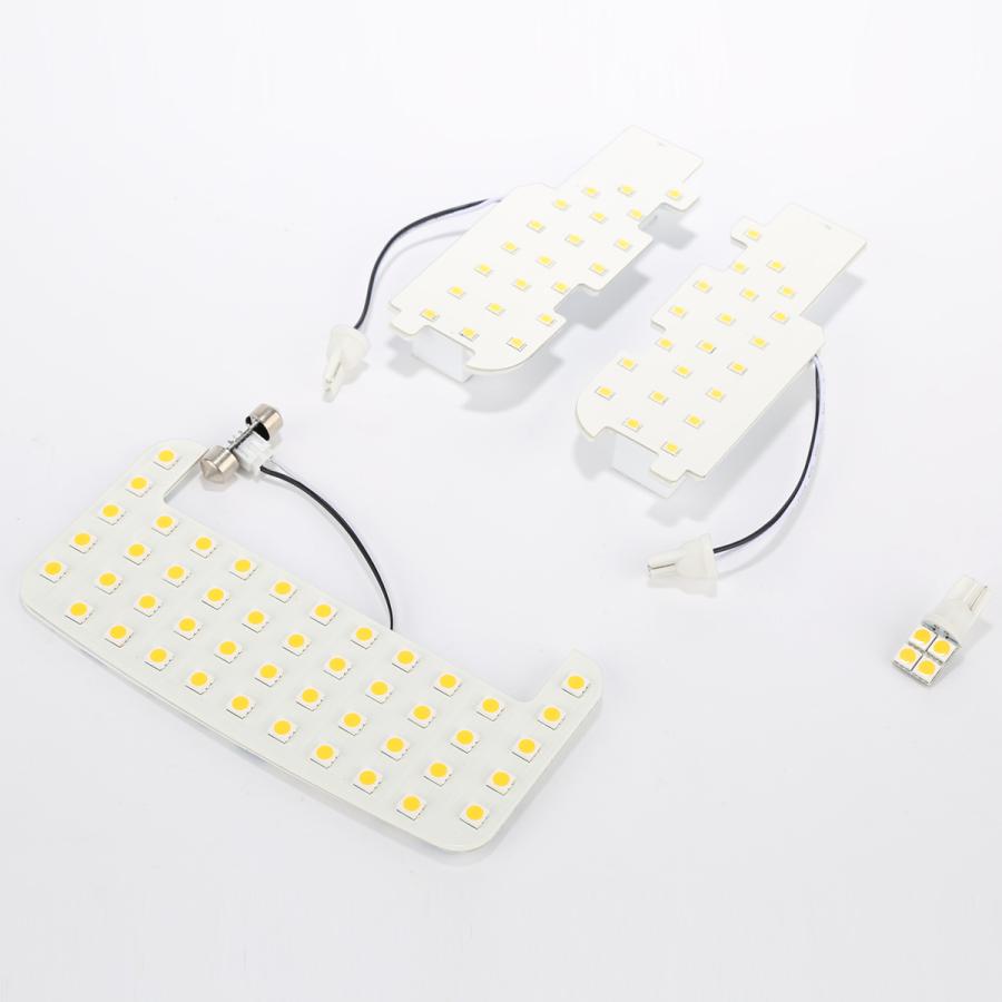 電球色 LEDルームランプ 210系 カローラー セダン 純正LED車は取付不可 ウォームホワイト トヨタ RZ486 | カローラ | 06
