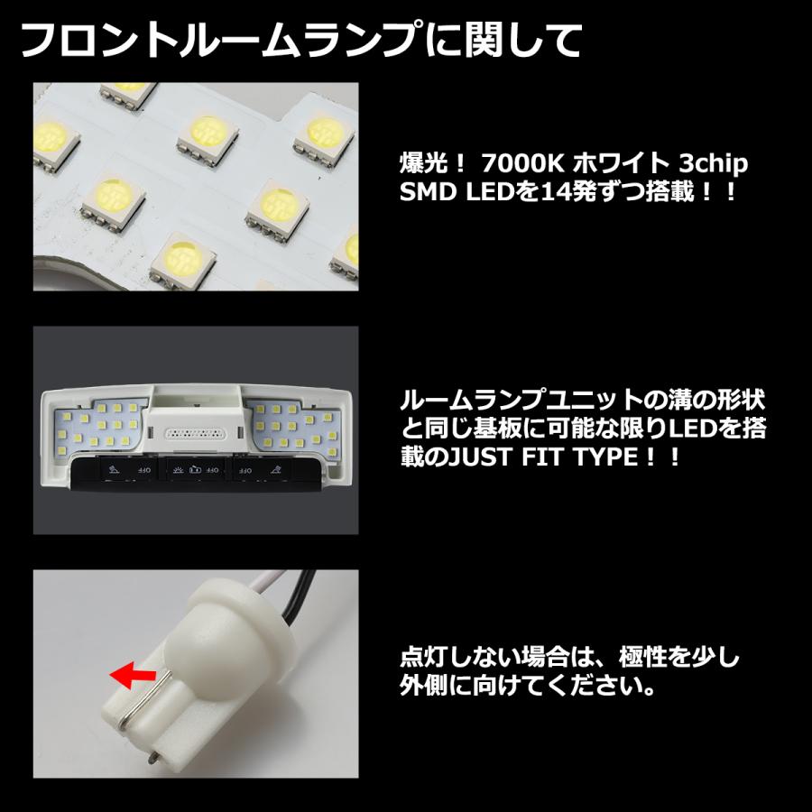 爆光 キックス LEDルームランプ P15 KICKS ニッサン ホワイト RZ495 | 日産 | 02