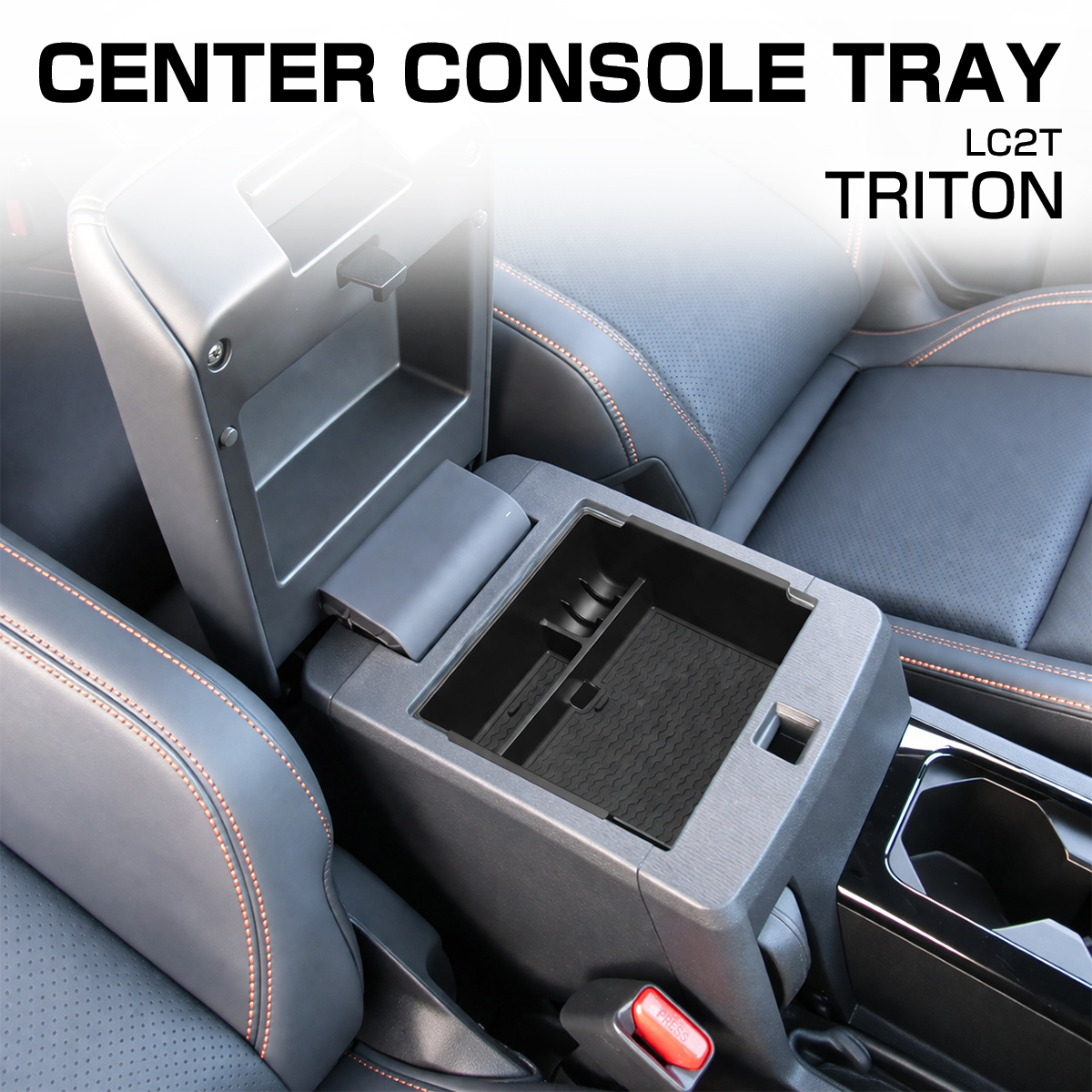 トライトン トレイ センターコンソールボックス アームレスト 内装 収納 カスタム パーツ LC2T GLS GSR S-1325 | 三菱