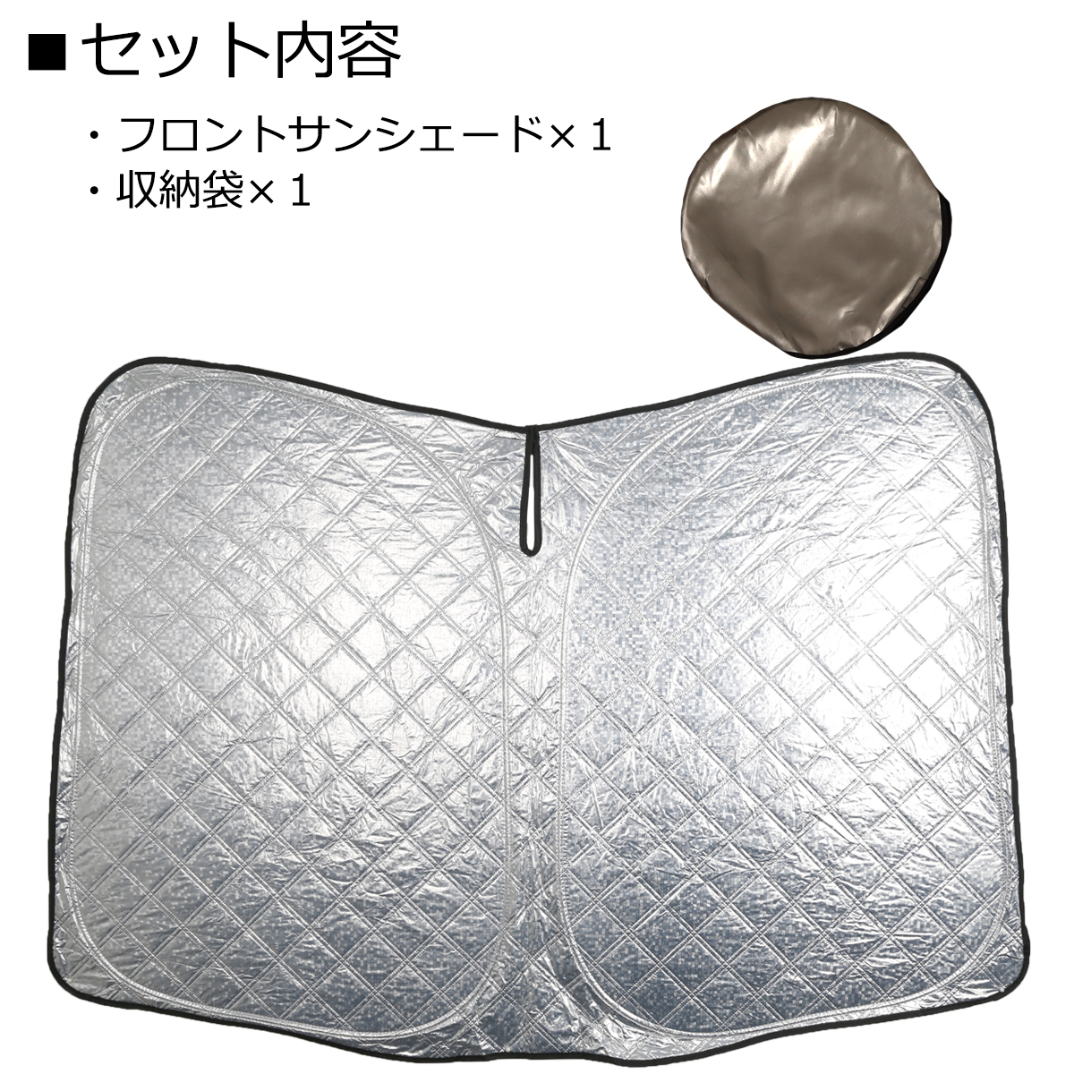 170系 シエンタ サンシェード フロント用 ミラー挟み込みタイプ 日よけ SZ1213 | シエンタ(車) | 02