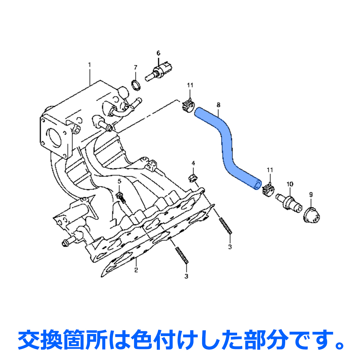 JB23W ジムニー 5型以降用 ラジエターホース ターボホース 11点セット K6A 3PLY シリコンホース レッド SZ145-R : sz145-r  : TECH-MASTER - 通販 - Yahoo!ショッピング