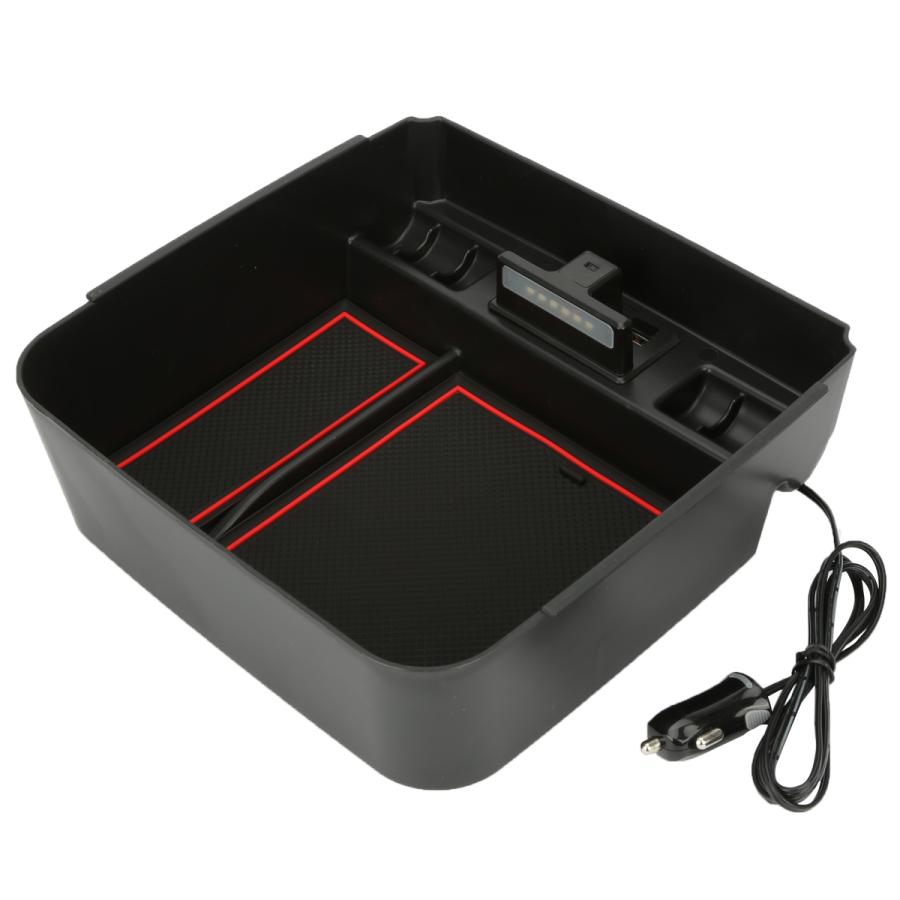 ランクル200 センター コンソール トレイ USB 2ポート 急速充電ポート搭載 標準コンソール用 ランドクルーザー 200系 カスタム 内装 アクセサリー パーツ SZ883 | ランドクルーザー | 05