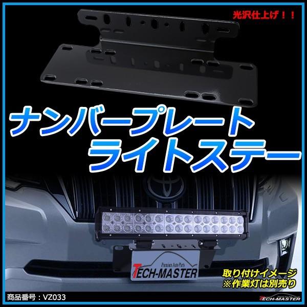 ライトステー ナンバープレート 光沢コーティング VZ033 | ブランド登録なし | 01