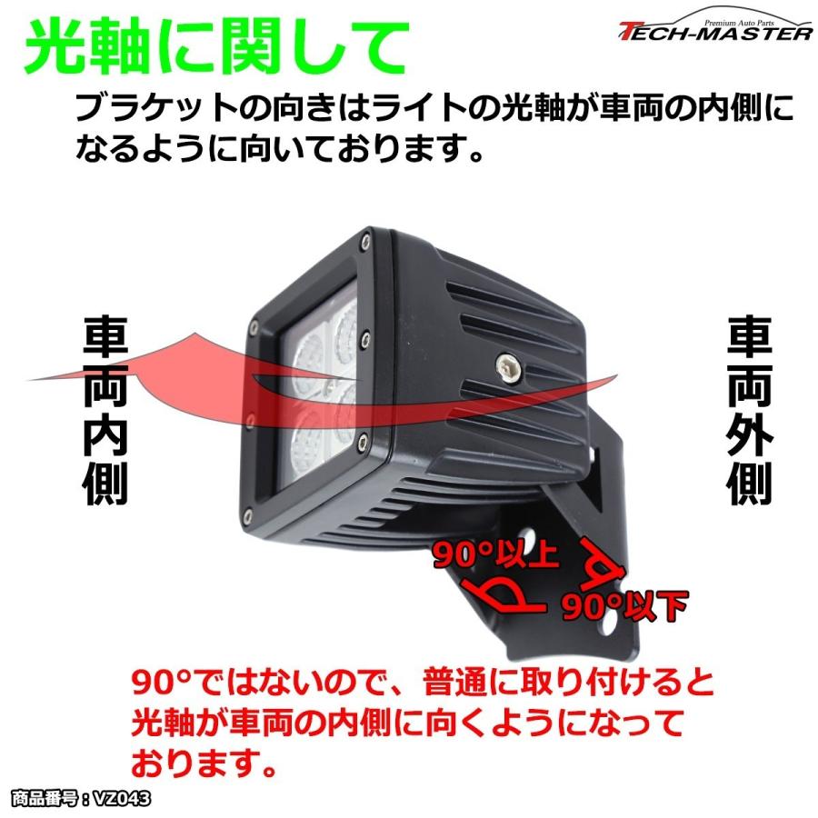 JKラングラー フロントピラー 50インチ ルーフ 2連 ライト