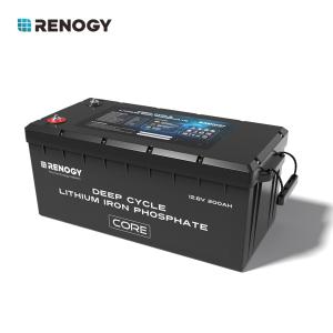 RENOGY CORE シリーズ 12.8V 200AH リン酸鉄リチウムイオンバッテリー
