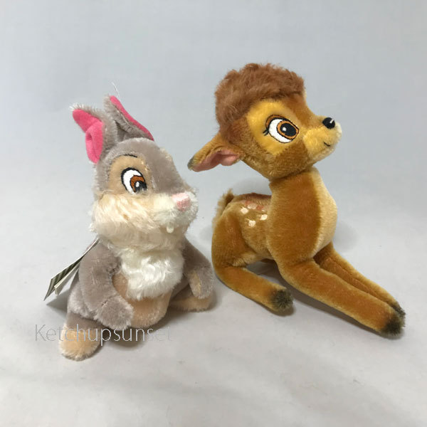 シュタイフ 2020年 アメリカ イギリス限定　バンビととんすけ　Steiff Bambi and Thumper