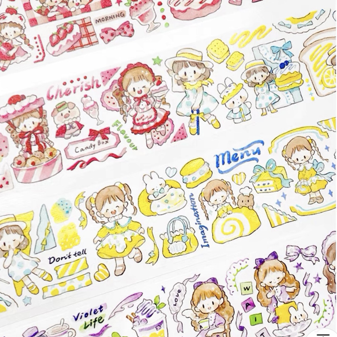 1904ad molinta モリンタ シール シールシート ステッカー 全4種