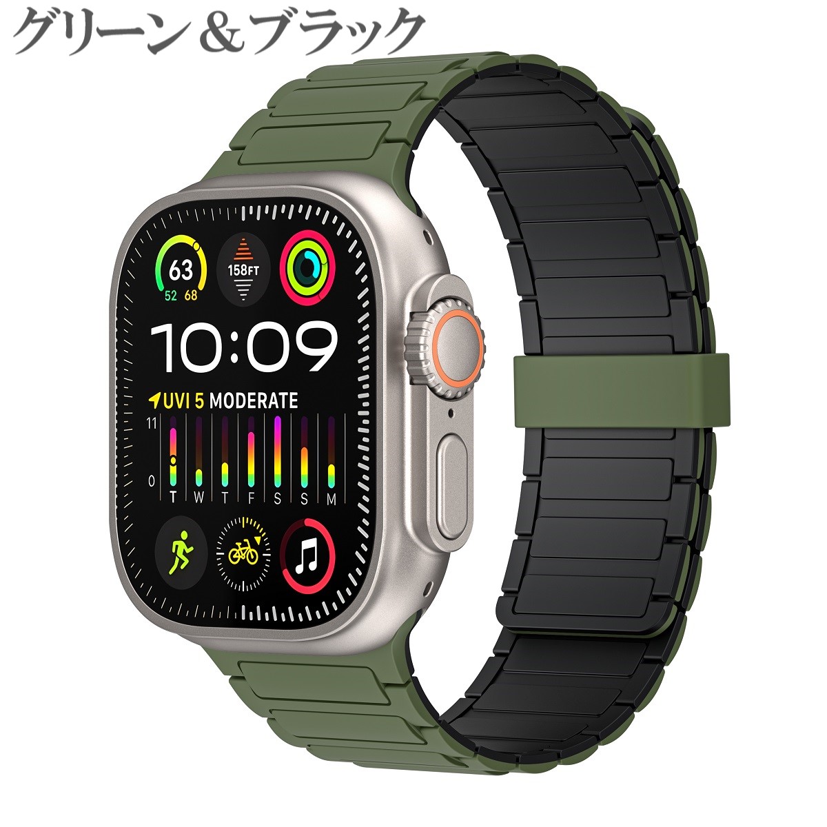 アップルウォッチ バンド apple watch 44mm ベルト シリコン