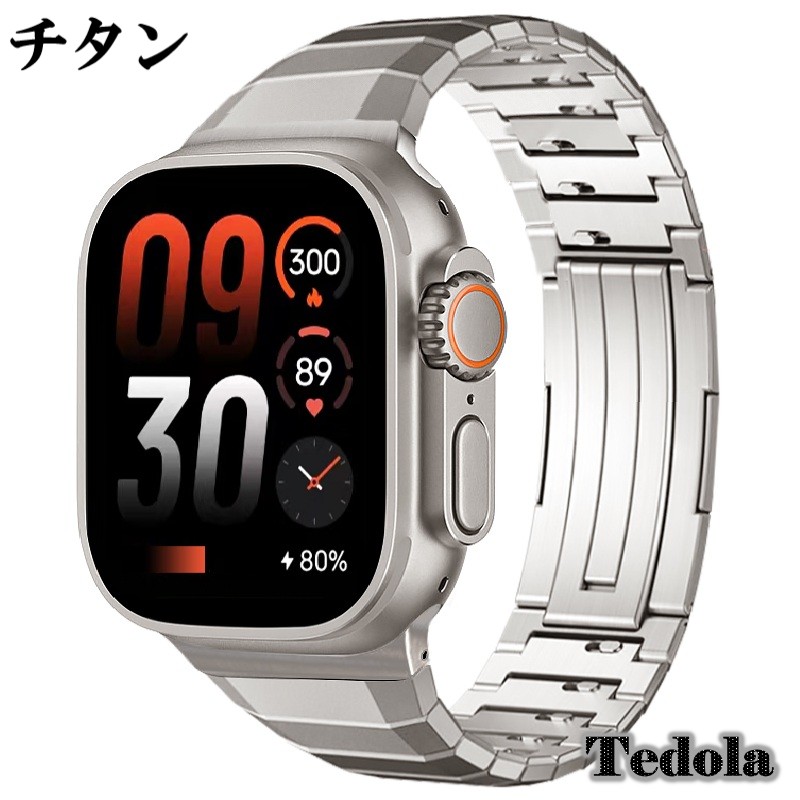 Apple Watch apple watch バンド チタン アップルウォッチ ベルト