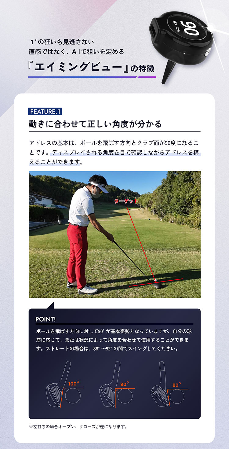 大人気新品セール ブ 推薦推奨 YourTuberてらゆー Aiming 超画 エイミングビュー View ラウンド用品・アクセサリー
