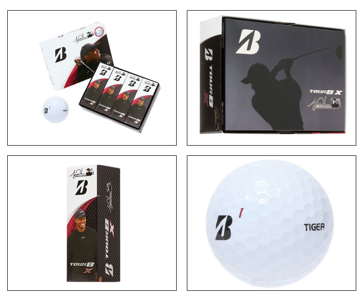 流行り の ブランド - 2024年おすすめのアイテム満載 BRIDGESTONE GOLF ブリヂストンゴルフ TOUR B X タイガーウッズ 1ダース
