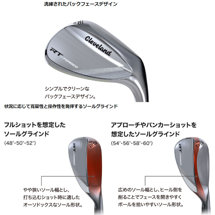 Cleveland Golf（クリーブランドゴルフ） クリーブランド RTi-FORGED