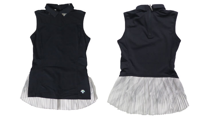 DESCENTE GOLF デサントゴルフ ボディシェルバック プリーツ