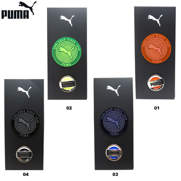 PUMA プーマ 054420 パターエンド　2IN1マーカー ゴルフマーカー　メール便対応可（260円）｜teeolive-kobe