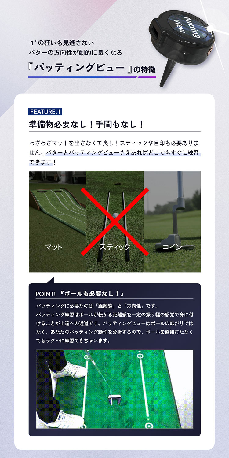 YourTuberてらゆー 推薦推奨 Putting View パッティングビュー