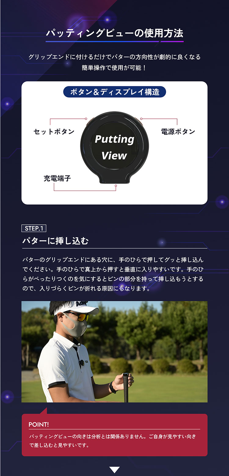 YourTuberてらゆー 推薦推奨 Putting View パッティングビュー