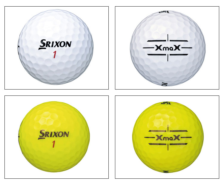 スリクソン XmaX エックスマックス 1ダース ゴルフボール　2024年モデル｜teeolive-kobe｜02