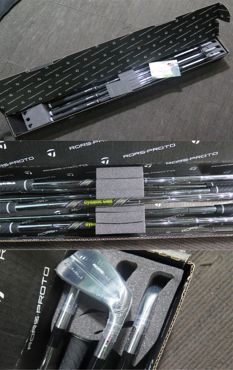 TaylorMade RORS・PROTO アイアン美品 RH Taylormade Rors Proto Blade Iron Set 4-PW IN HAND READY