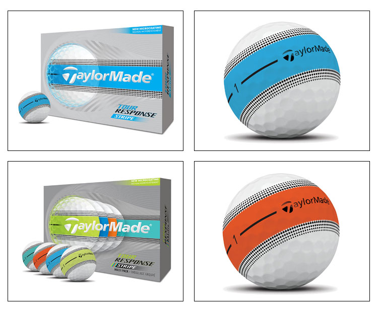 TaylorMade（テーラーメイド） ツアーレスポンス ストライプボール