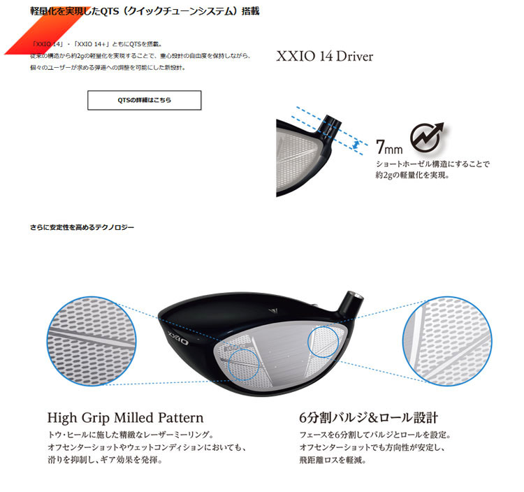 XXIO ダンロップ ゼクシオ14 XXIO14 ドライバー MP1400
