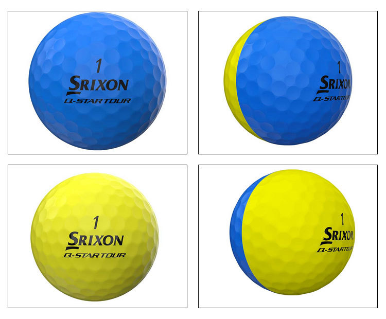 SRIXON スリクソン Q-STAR TOUR DIVIDE ゴルフボール 1ダース US 爆買