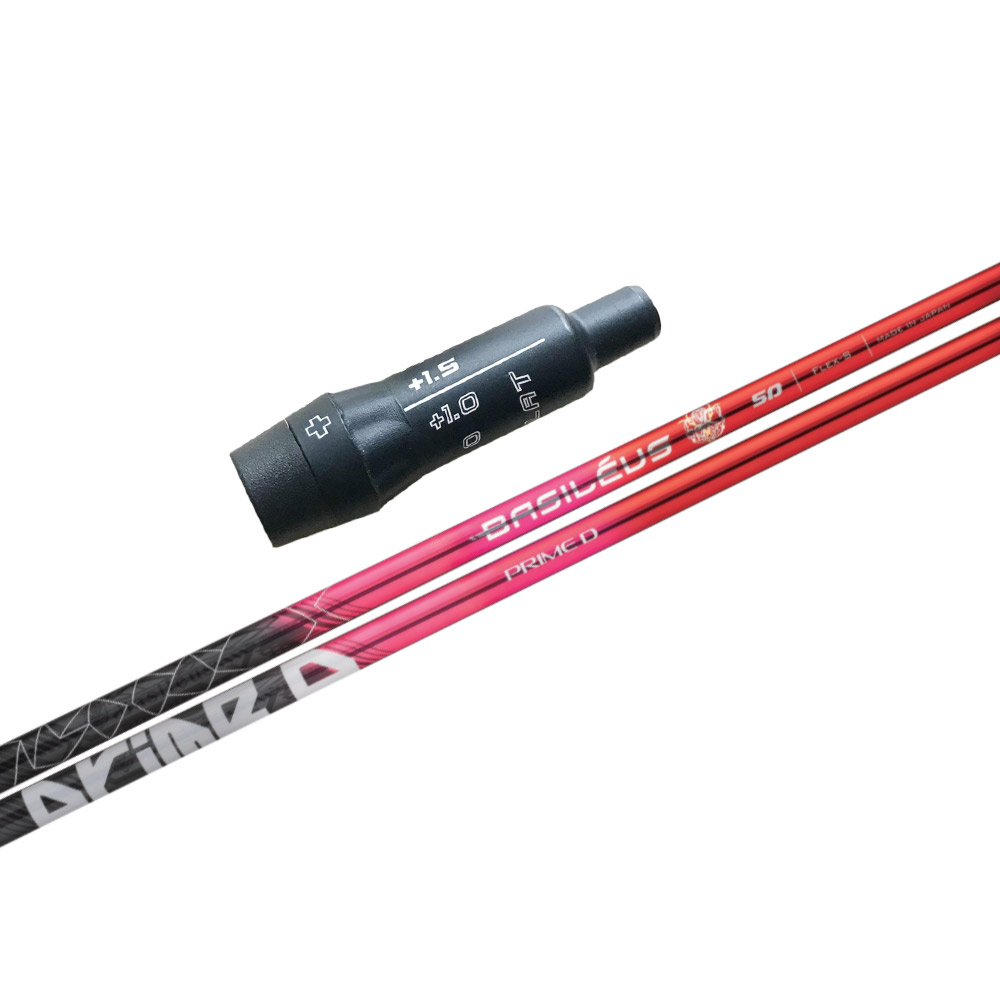 ポイント5倍 500本限定 ピンG430/G425/G410用互換スリーブ付きシャフト Basileus PRIME D バシレウス プライムディーの画像