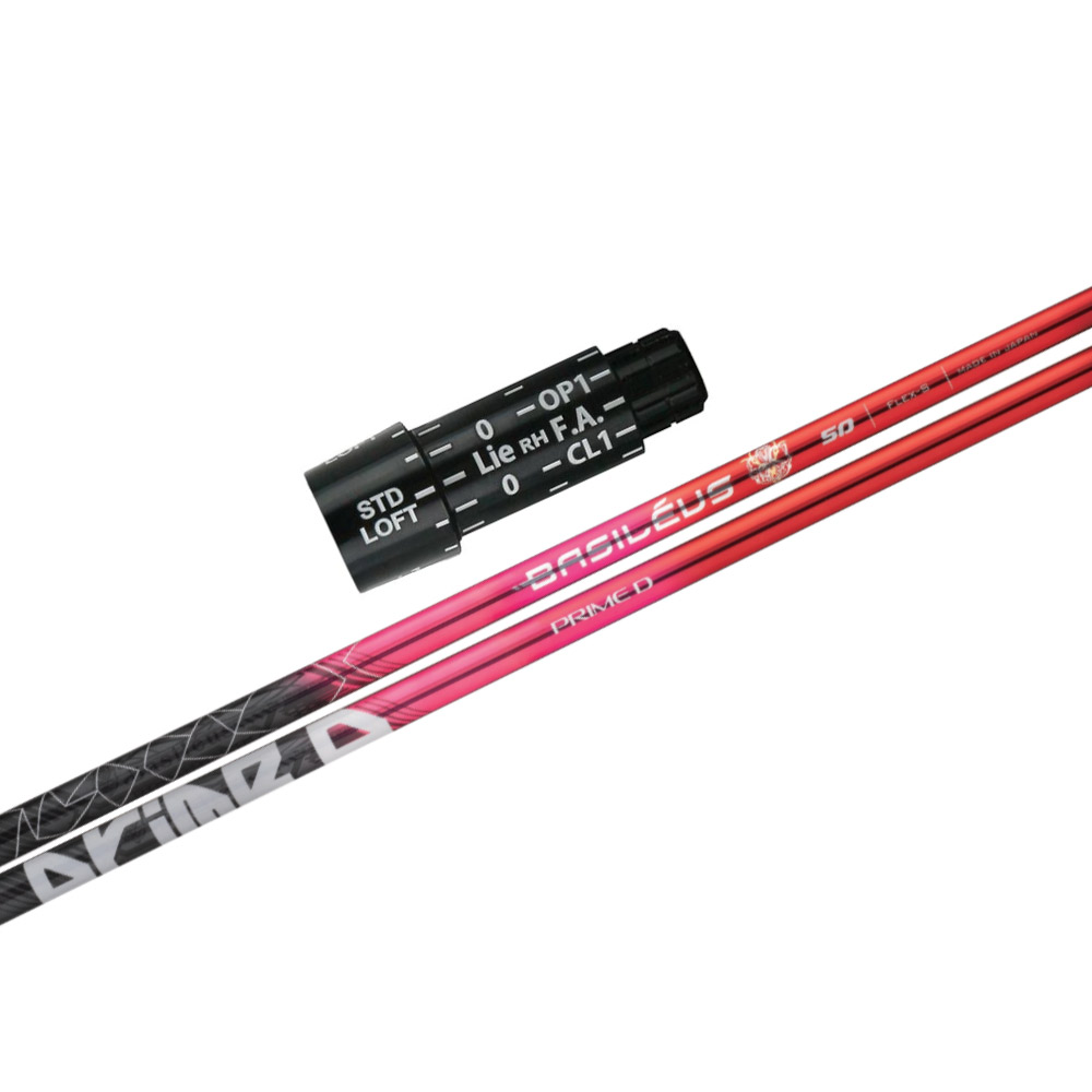 ポイント5倍 500本限定 スリクソンZX用互換スリーブ付きシャフト Basileus PRIME D バシレウス プライムディーの画像