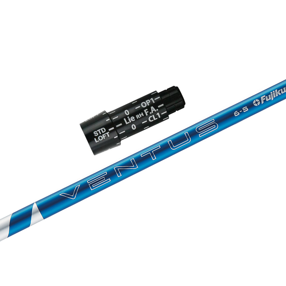 24ベンタスブルー　7-S 3w.5w用　VENTUS VELOCORE テーラーメイド FW用互換 スリーブ付きシャフト Fujikura フジクラ 24