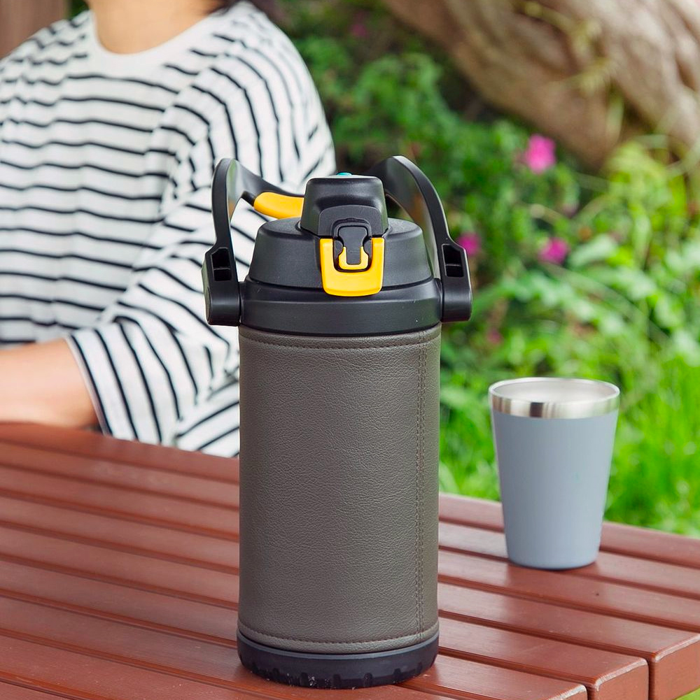 サーモス 水筒 カバー「MATORU」日本製 撥水 抗菌 名入れ THERMOS 2L 2 