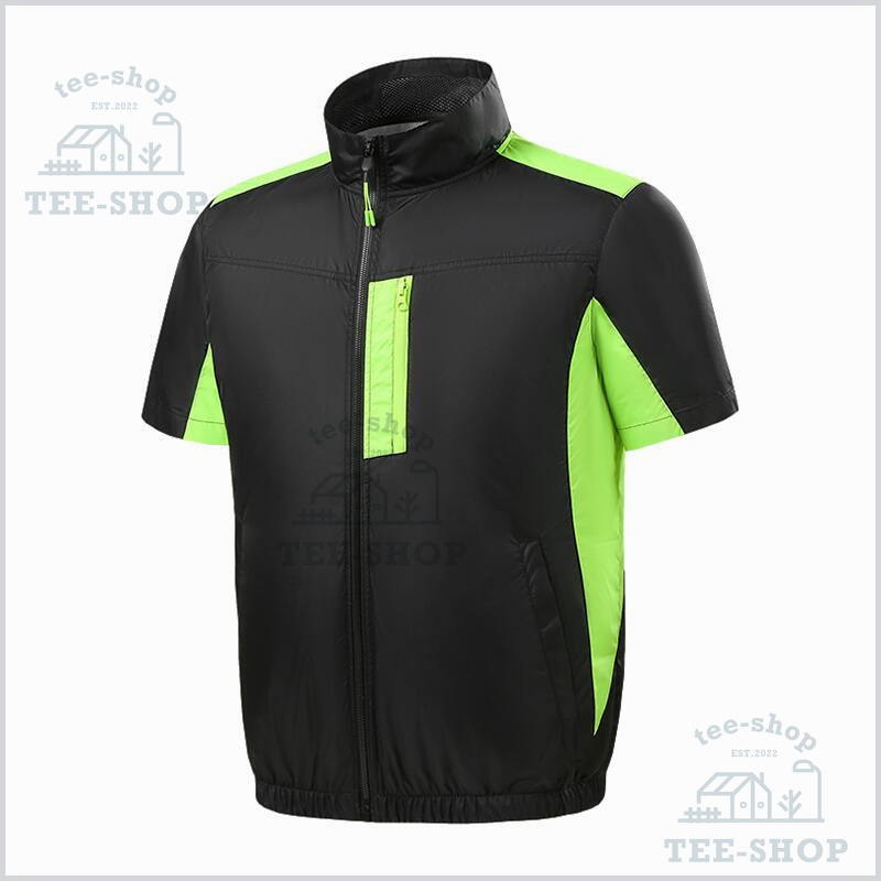 空調作業服 半袖 ワークマン 空調ウェア 空調扇風服 扇風機 大風量 40000mAh 大容量バッテリー 3段階強風 22h連続送風 エアコン服 UVカット 父の日 熱中症対策 |  | 01