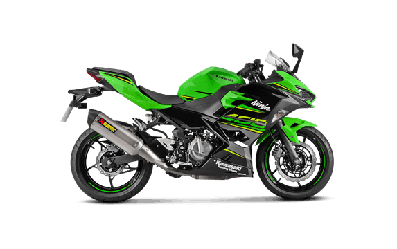AKRAPOVIC 4538792869131 SLIP ON LINE チタン NINJA250/Z250/NINJA400