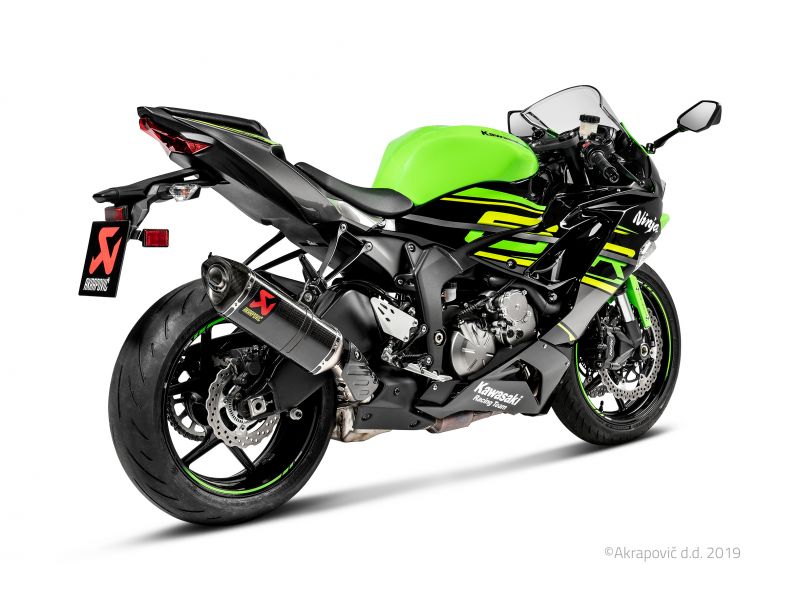 AKRAPOVIC 4538792884370 SLIP ON LINE カーボン ZX-6R 19-22 2BL