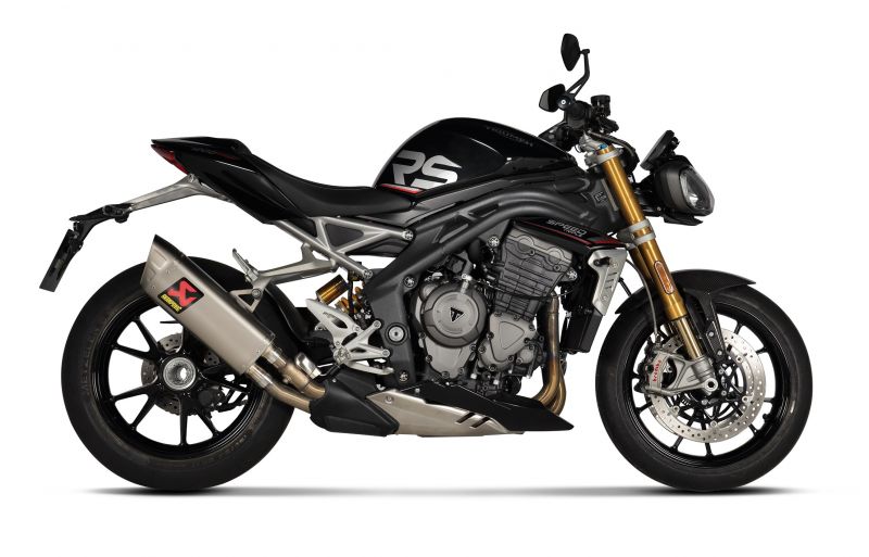 AKRAPOVIC 4538792928586 SLIP ON LINE チタン TRIUMPH SPEED