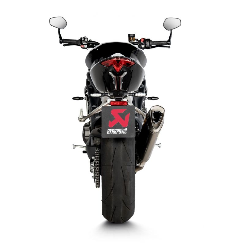 AKRAPOVIC 4538792928586 SLIP ON LINE チタン TRIUMPH SPEED