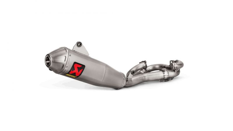 受注発注品 AKRAPOVIC 4538792884806 EVOLUTION LINE 1-1 チタン