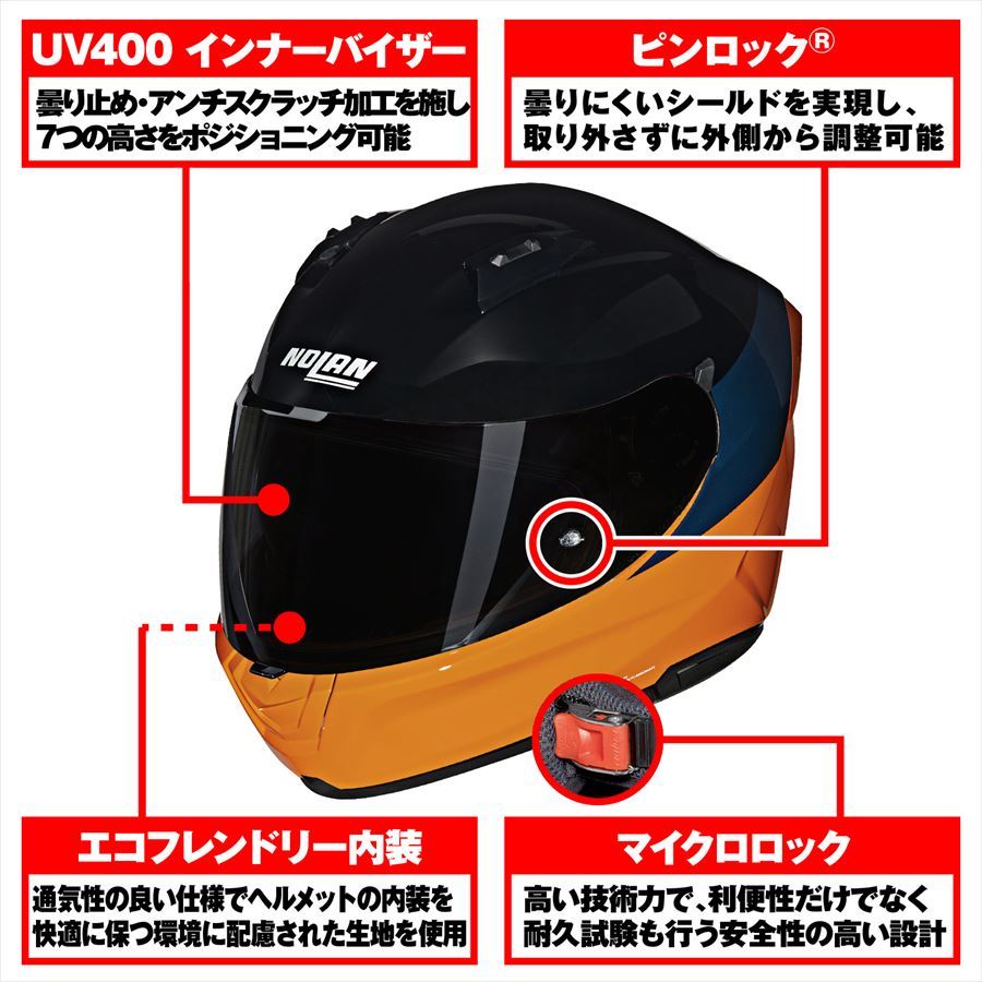 フルフェイス NOLAN ノーラン 4909449649671 60073 N60-6 VERNICIATURA SPECIALE